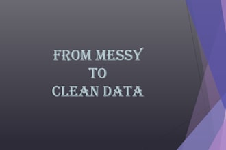 clean, format, merge, split excel data