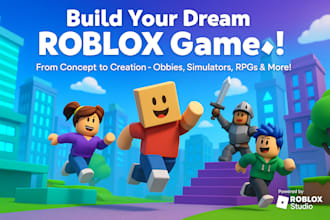 develop entire roblox game, build full roblox game, roblox full game creation