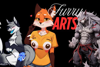 design art of your furry characters