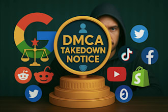 remove delete takedown facebook, instagram,yt,tiktok,reddit,x,shopify,under dmc
