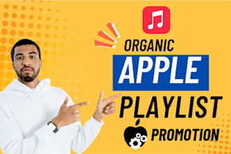 do organic itunes apple music promotion apple playlist promotion