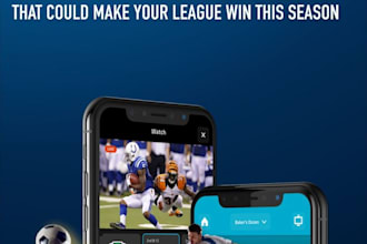develop fantasy football, sport website, fantasy sport app and sportsbet app