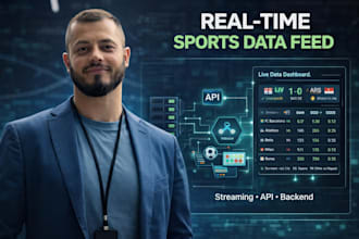 create a real time sports data feed