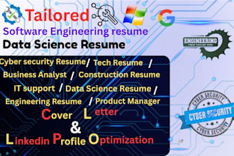 write a faang ready software engineer, IT, or tech resume
