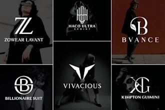 design luxury fashion cosmetic clothing logo branding for your business