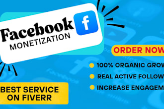 organically grow and monetize your facebook page with real followers