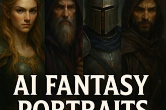 create epic fantasy character portraits with fooocus ai