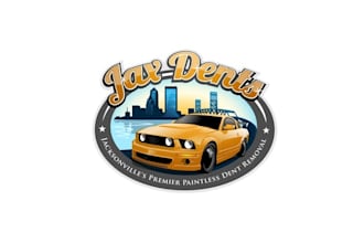 design ideal automotive dent removal logo