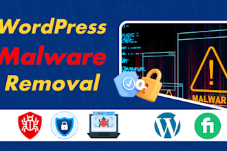 remove wordpress malware, clean hacked website, and secure it