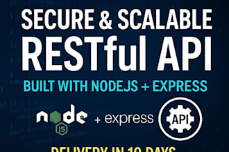 make and debug  restfull API  with nodejs