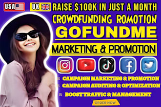do crowdfunding promotion crowdfunding marketing, gofundme promotion fundraising