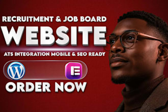 build professional recruitment and job board website