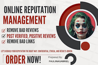 do online reputation management to help you recover and build strong reputation