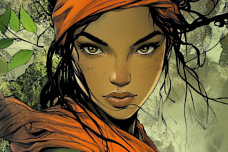 drawing a comic books or webcomic with 3 style illustrations