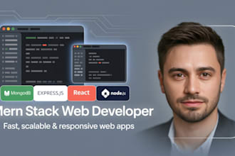 do full stack website development as full stack developer