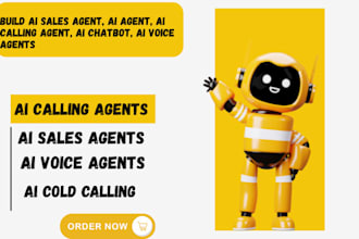 build ai sales agent, ai agent, ai calling agent, ai chatbot, ai voice agents
