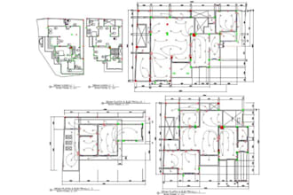 do reflected ceiling plans, finish plans, 2d floor mep drawing, permit drawings