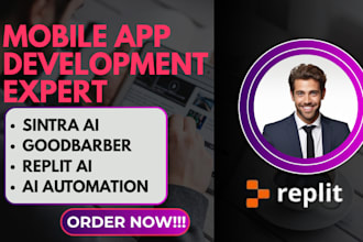 build custom progressive web apps using replit ai goodbarber sintra thunkable