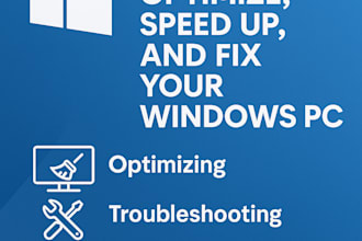 optimize, speed up, and fix your windows PC