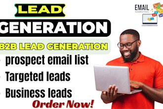 generate usa leads valid email list building prospect email list building b2b