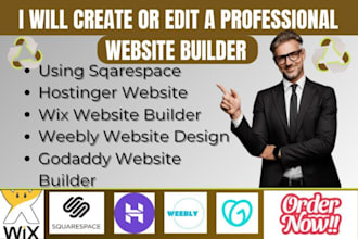 design redesign weebly website wix online store revamp