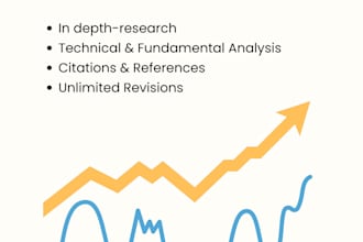write professional stock market articles and investment analysis