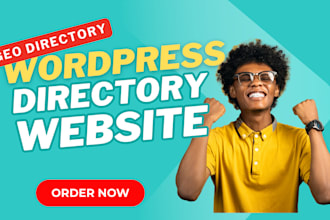 design wordpress directory website using geodirectory, listingpro, hivepress