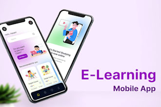 develop elearning platform, lms web app, educational app, kid games app, ai apps