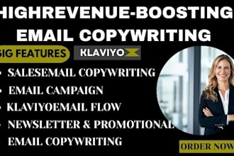 klaviyo email marketing email copywriting sales email copy design klaviyo flows