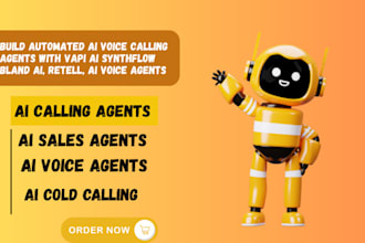 build automated ai voice calling agents with vapi ai synthflow bland ai, retell