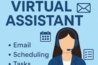 be your virtual assistant for email, scheduling and social media