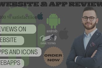 teat and review your game, app, or website on ios or android