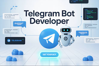 develop an advanced custom telegram bot for any purpose