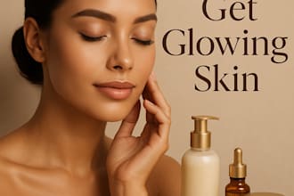 develop organic cosmetic skincare beauty blog or artical