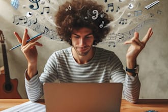 write and transcribe and write  sheet music using sibelius
