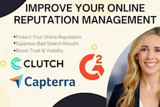 remove negative google results from g2 clutch capterra