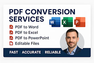 fast and accurate PDF to word, excel, powerpoint, or editable file conversion