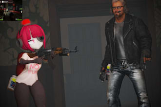 edit create or port 3d playermodel vrchat sfm model mmd model gmod character