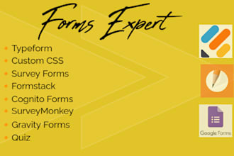 create smart and responsive jotform, typeform, and surveymonkey