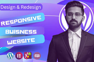 redesign, revamp, copy, duplicate clone wordpress website on elementor pro
