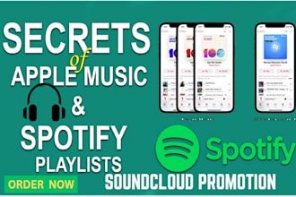 do 7days apple music promotion spotify music soundcloud music to organic audienc