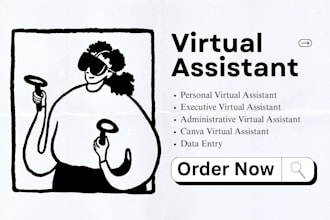 be your monthly general virtual assistant, personal canva va and executive va