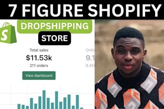 build automated 7 figure clothing boutiques fashion shopify dropshipping store