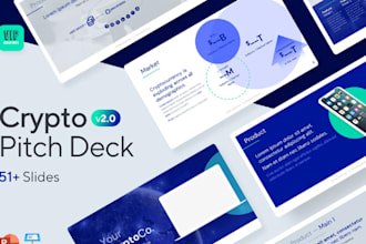 design nft, crypto, blockchain, art pitch deck, and powerpoint presentation