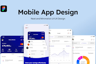 design your mobile app UI and prototype