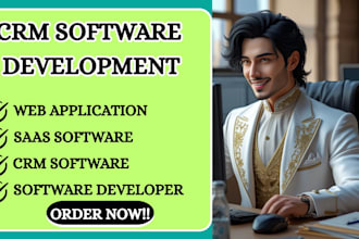 develop responsive web apps, CRM, erp, and saas platforms with modern tech