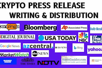 do crypto press release crypto press release writing crypto PR distribution