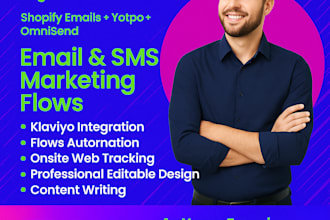 run bulk SMS and klaviyo email marketing campaigns