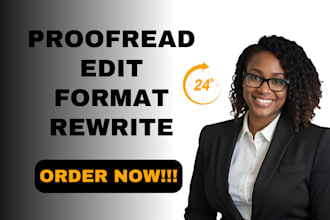 proofread, edit, format, rewrite, paraphrase english and swahili content and doc