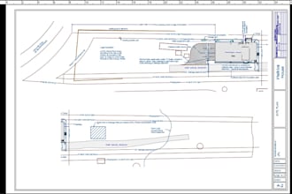 do landscape design, backyard, deck patio, 2d site plan as landscape